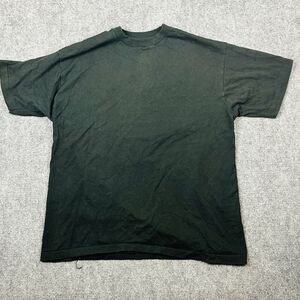 Vintage Fruit of the Loom XXL Black Short Sleeve T-Shirt CDU Gold Print USA Made